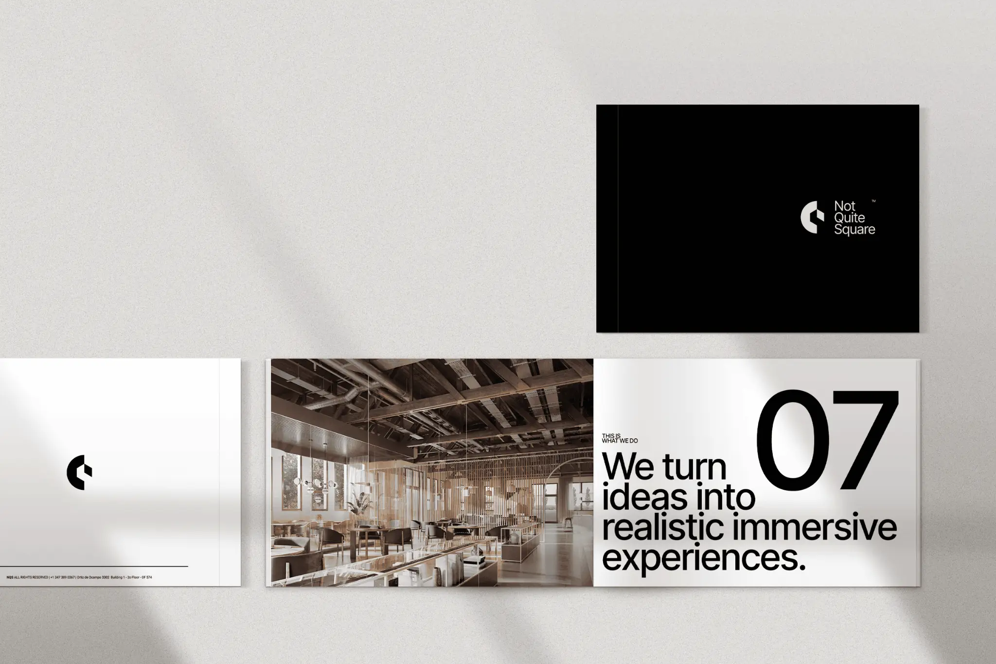 Manual de marca de Not Quite Square